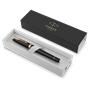 Fountain pen, gold colour clip, matte black barrel, PARKER 