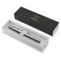 Fountain pen, silver colour clip, polished stainless steel barrel, PARKER "Urban Twist"
