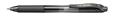 Gel pen, 0,35 mm, cap, PENTEL "EnerGelX BL107", black