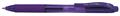 Gel pen, 0,35 mm, cap, PENTEL "EnerGelX BL107", purple