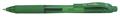 Gel pen, 0,35 mm, cap, PENTEL "EnerGelX BL107", green