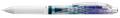 Gel pen, 0,25 mm, retractable, PENTEL "EnerGel BLN75 Kiriko", Lattice, blue