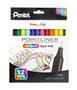 Fineliner set, 0,4 mm, PENTEL "Pointliner", 12 assorted colors