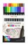 Fineliner set, 0,4 mm, PENTEL "Pointliner", 24 assorted colors