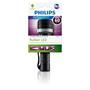 Flashlight, LED, 2xAA, rubber cover, PHILIPS