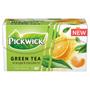 Green tea, 20x1,5 g, PICKWICK, orange-tangerine