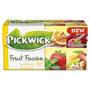 Fruit tea, 20x1,75 g, PICKWICK "Fruit Fusion Variations Yellow", orange, strawberry-mint, sour cherry-raspberry
