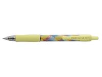 Gel pen, 0,32 mm, retractable, yellow barrel, PILOT 