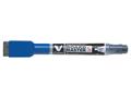 Whiteboard marker, with eraser cap, 1.3 mm, EF, conical, PILOT "V-Board Master S", blue
