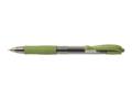 Gel pen, 0,32 mm, retractable, PILOT "G-2", light green
