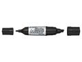 Permanent marker, 4/4.8-7 mm, double-ended, PILOT "Twin Jumbo", black