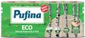 Toilet paper, 3 plies, small roll, 8 roll, PUFINA "Eco", unbleached, chemical free