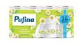 Toilet paper, 3 plies, small roll, 16 roll, PUFINA "Chamomile"
