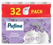 Toilet paper, 3 plies, small roll, 32 roll, PUFINA "Lavender Fields"