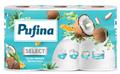 Toilet paper, 4 plies, small roll, 6 roll, PUFINA "Relaxing Coconut"
