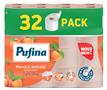 Toilet paper, 3 plies, kisrolls, 32 roll, PUFINA "Delicate Peach", barack illattal