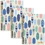 Spiral notebook, B5, lined, 80 pages, FSC, PUKKA PAD "Carpe Diem", feather