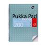 Wirebound notebook, A4+, dot-ruled, 100 sheets, PUKKA PAD "Metallic Jotta"