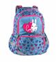 Backpack, anatomic, PULSE "Anatomic Little Rabbit", blue-pink