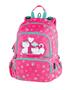 Backpack, anatomic, PULSE "Anatomic Miu Mrrr", green-pink