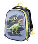 Backpack, anatomic, PULSE "Anatomic Cube T-Rex", black-green