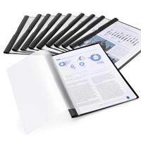 Quick binder, with clip, PP, A4, RAPESCO 