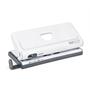 Six-hole punch, 10 sheets, metal, RAPESCO " New Diary 66",  White