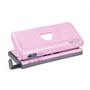 Six-hole punch, 10 sheets, metal, RAPESCO " New Diary 66", Pink