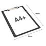 Clipboard, PVC, A4+, RAPESCO, black