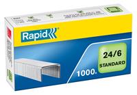 Staples, 24/6, galvanized, RAPID 