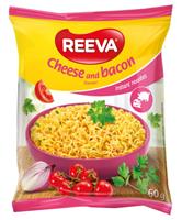 Instant noodles, 60 g, REEVA, cheese and bacon