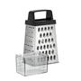 Kitchen grater, 4-sided, , with container, RESTO "Sham 95412"