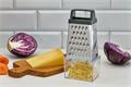 Kitchen grater, 4-sided, , with container, RESTO 