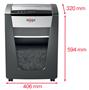 Shredder, microconfetti, 15 sheets,  REXEL, 