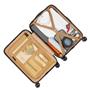 Hand cabin luggage, hardshell, 35x55x22 cm, RIVACASE 