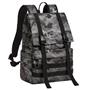 Notebook backpack, 15,6", rolltop, 15L, RIVACASE "7621 Sherwood", gray-camouflage