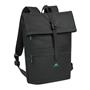 Notebook backpack, 15,6", rolltop, 15L, RIVACASE "Gremio ECO 5567", black