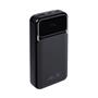 Power bank, built-in cables, 20.000mAh, RIVACASE "VA2221", black