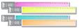 Ruler, plastic, 30 cm, SAKOTA