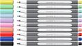 Brush pen set with flexible nib, SCHNEIDER 