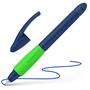 Cartridge rollerpen, M, SCHNEIDER "Base Ball", blue-green