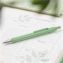 Ballpoint pen, 0.7 mm, retracable, for touch screen, mint-green barrel SCHNEIDER 