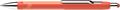 Ballpoint pen, 0.7 mm, retracable, for touch screen, orange barrel SCHNEIDER "Epsilon XB", blue