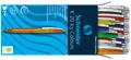 Ballpoint pen, retractable, assorted colour body, SCHNEIDER 