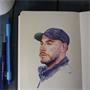 Ballpoint pen, 0,7 mm, cap, SCHNEIDER 