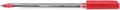 Ballpoint pen, 0,5 mm, cap, SCHNEIDER "Tops 505 M", red