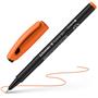 Fineliner, 0,4 mm, SCHNEIDER "Topliner 967", orange