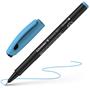 Fineliner, 0,4 mm, SCHNEIDER "Topliner 967", turquoise