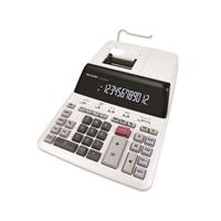 Printing calculator,12 digits, 2-colour-print,  SHARP 