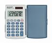 Calculator, pocket, 8 digits, with cover, SHARP "EL-243S"
